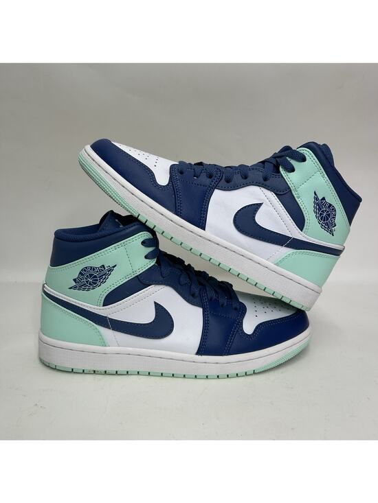 Jordan Other - Nike Air Jordan 1 Retro Mid “Blue Mint Mystic Navy White”